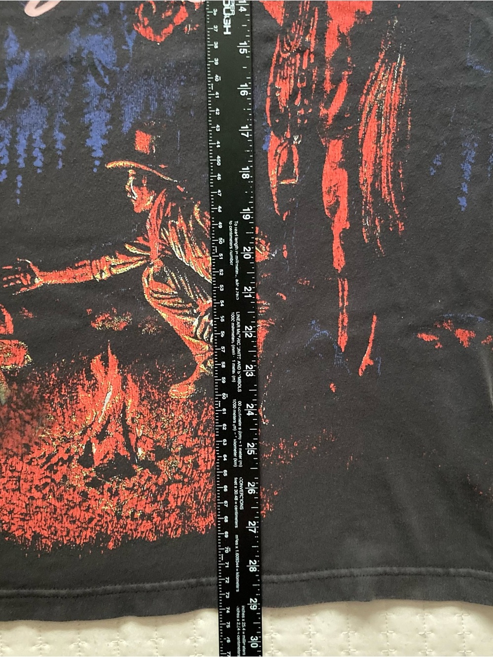 Darc Sport Wolves Club T Shirt Men’s Medium Cowboy Print Gym Athletic Cropped - Picture 6 of 8